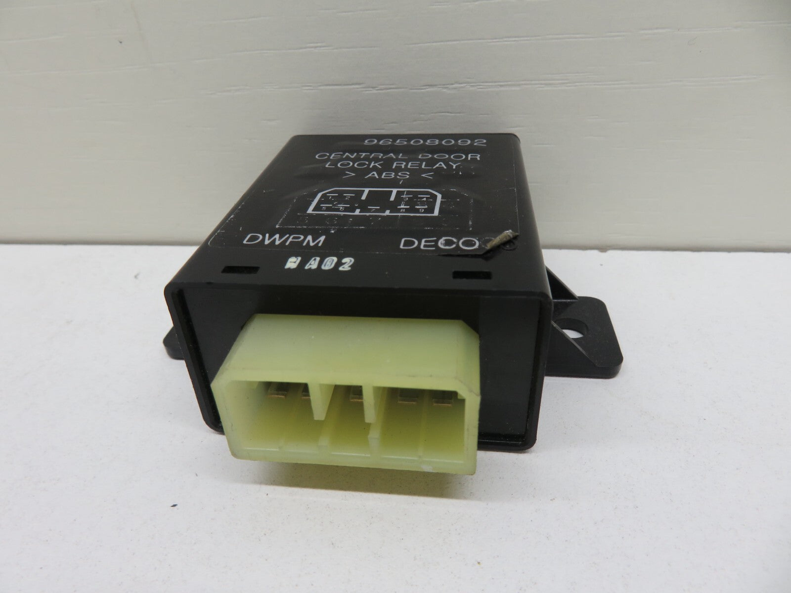 CHEVROLET MATIZ CENTRAL DOOR LOCK RELAY 96508092 2005-2010 1424-10