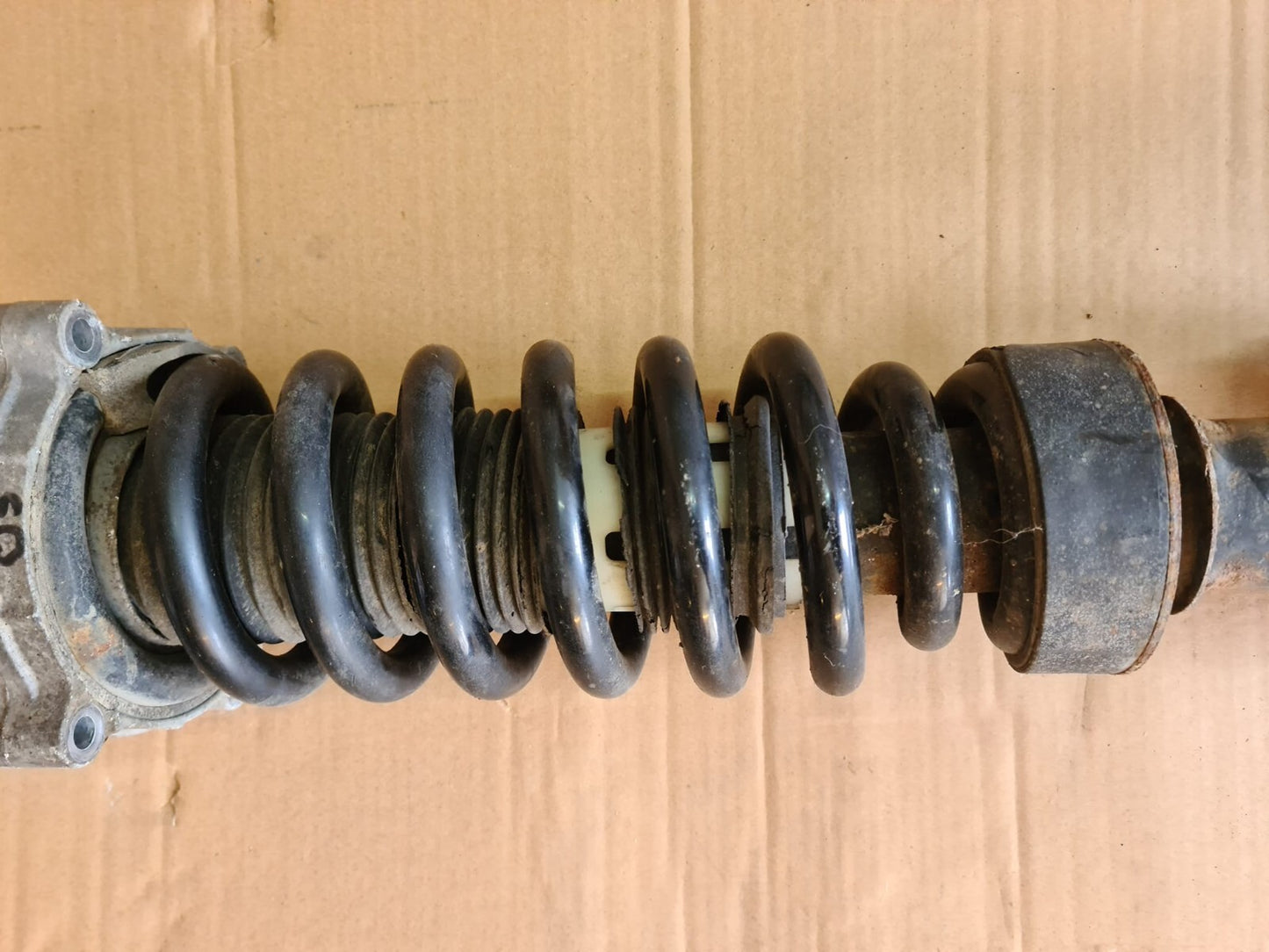 PORSCHE CAYENNE S 955 FRONT OS DRIVER SUSPENSION LEG 7L5413032K 2003-2006 SA-1