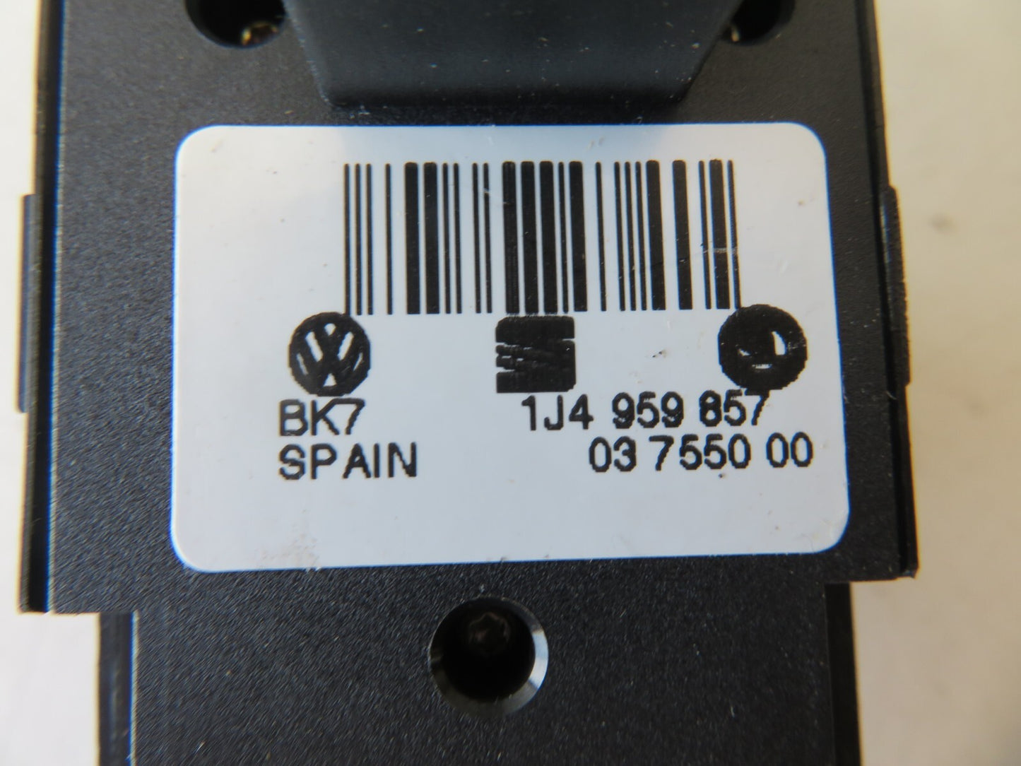 VOLKSWAGEN VW BORA GOLF OS WINDOW SWITCHES 1J4959857 1998-2004 AMS1036-3