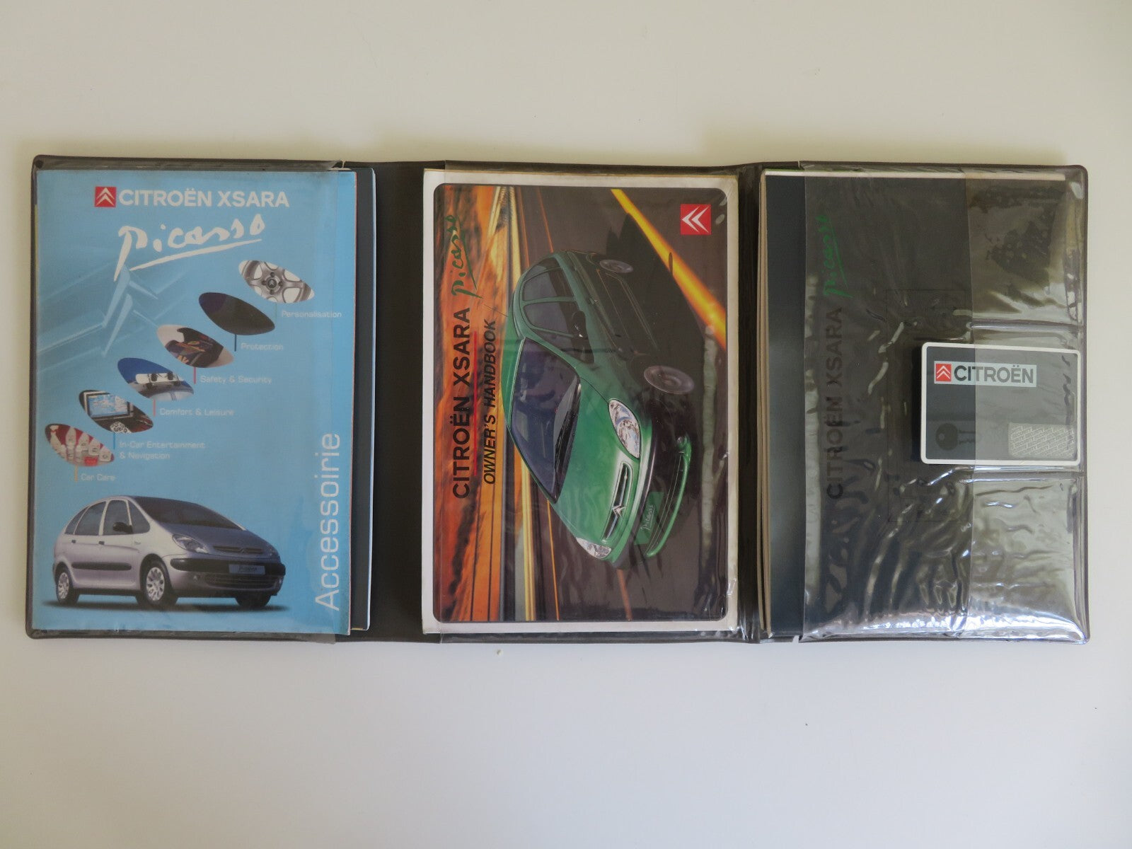 CITROEN XSARA PICASSO OWNERS MANUAL WITH FOLDER 1999-2004 HM2-2