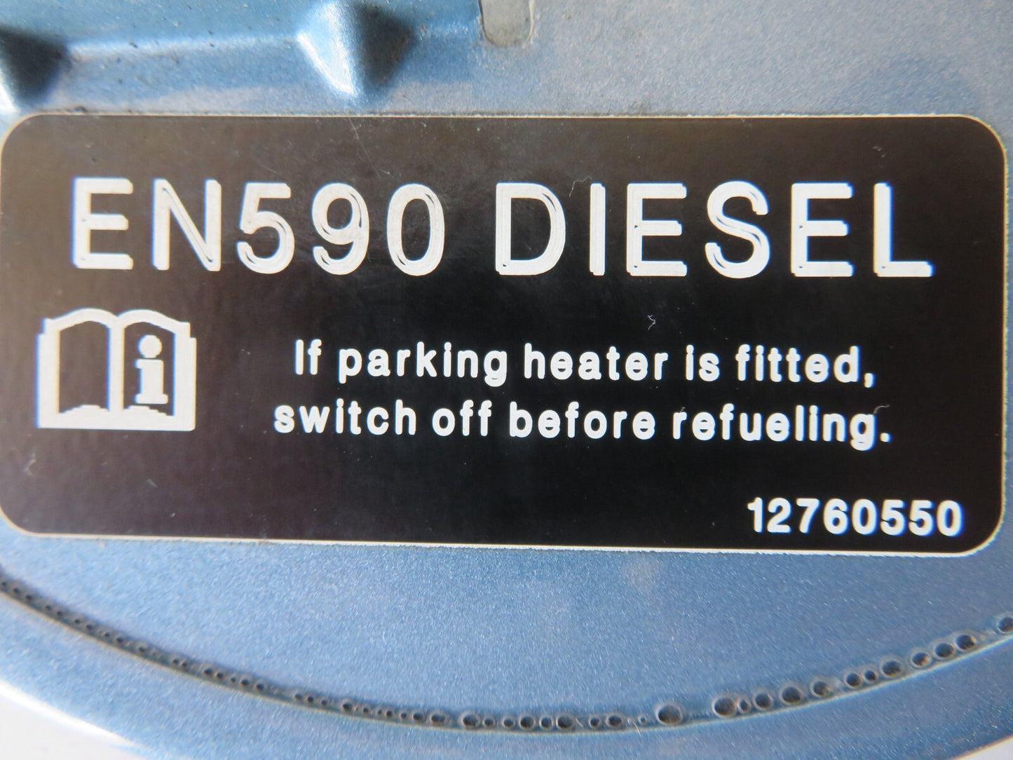 SAAB 9-3 CONVERTIBLE FUEL TANK DOOR FLAP 2004-2007 AMS1645