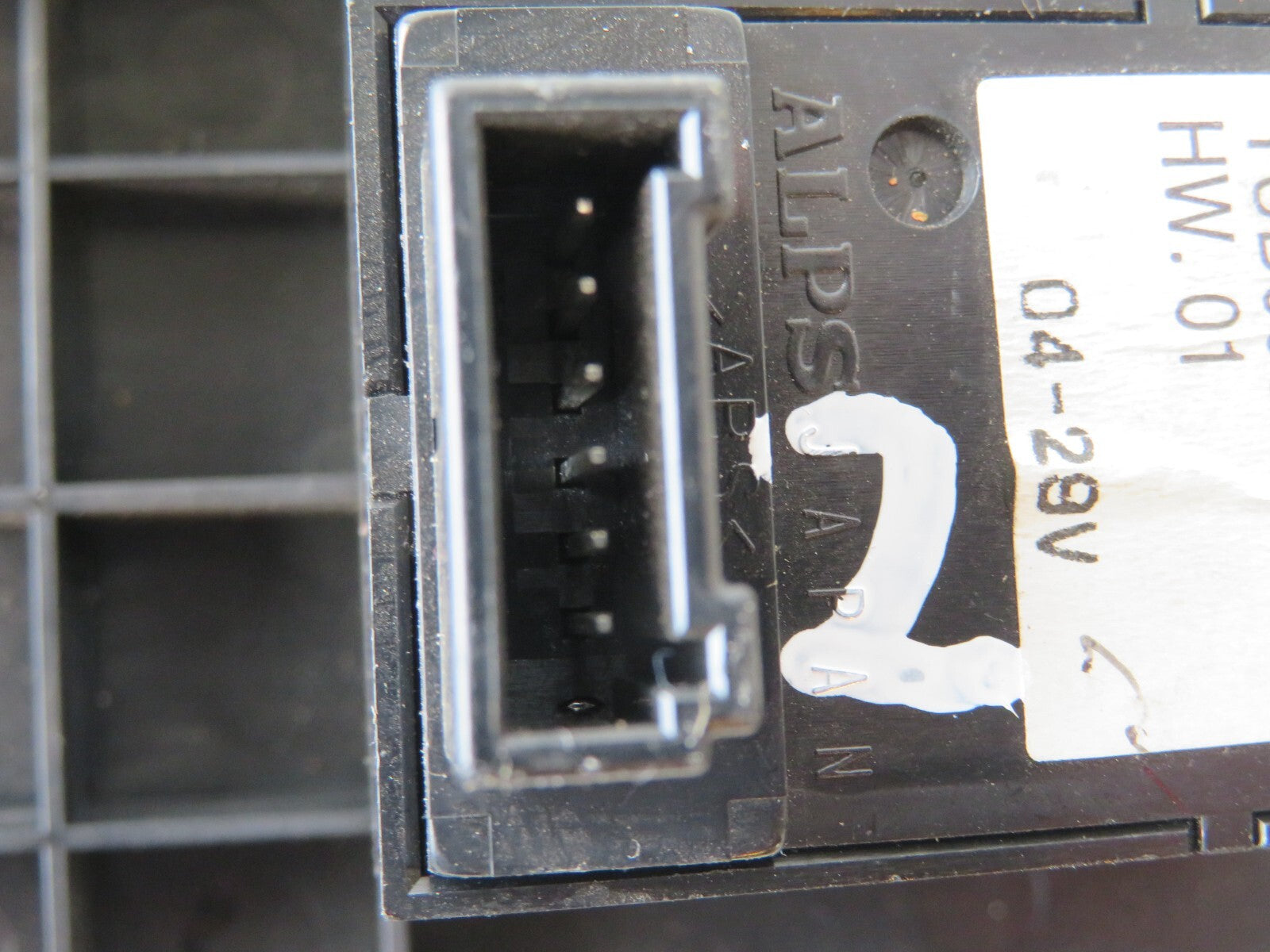 ROVER 75 NS PASSENGER FRONT WINDOW SWITCH yud000490puy 1999-2004 NO2