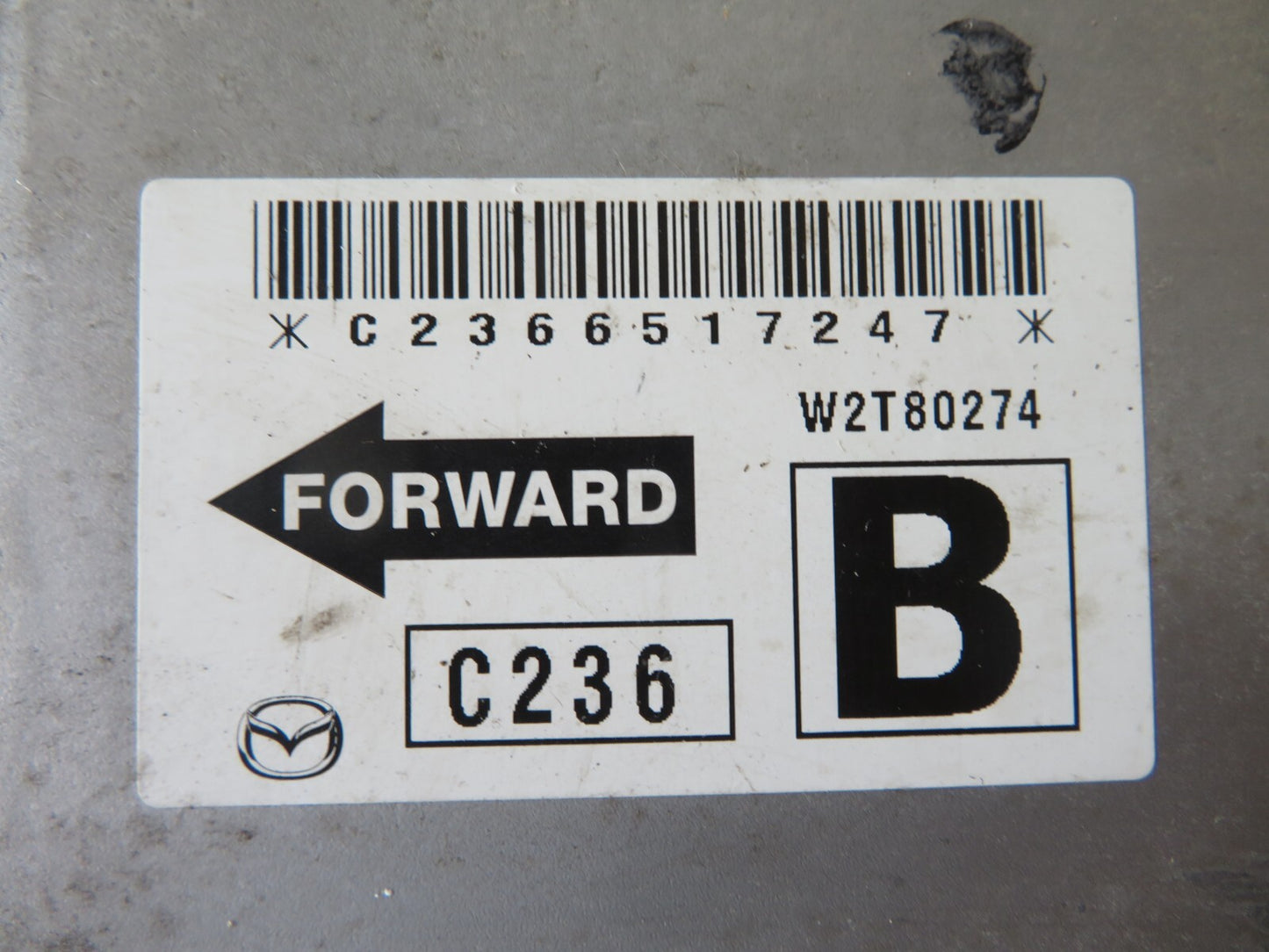 MAZDA 5 AIRBAG CONTROL MODULE C236 2005-2010 AMS1547