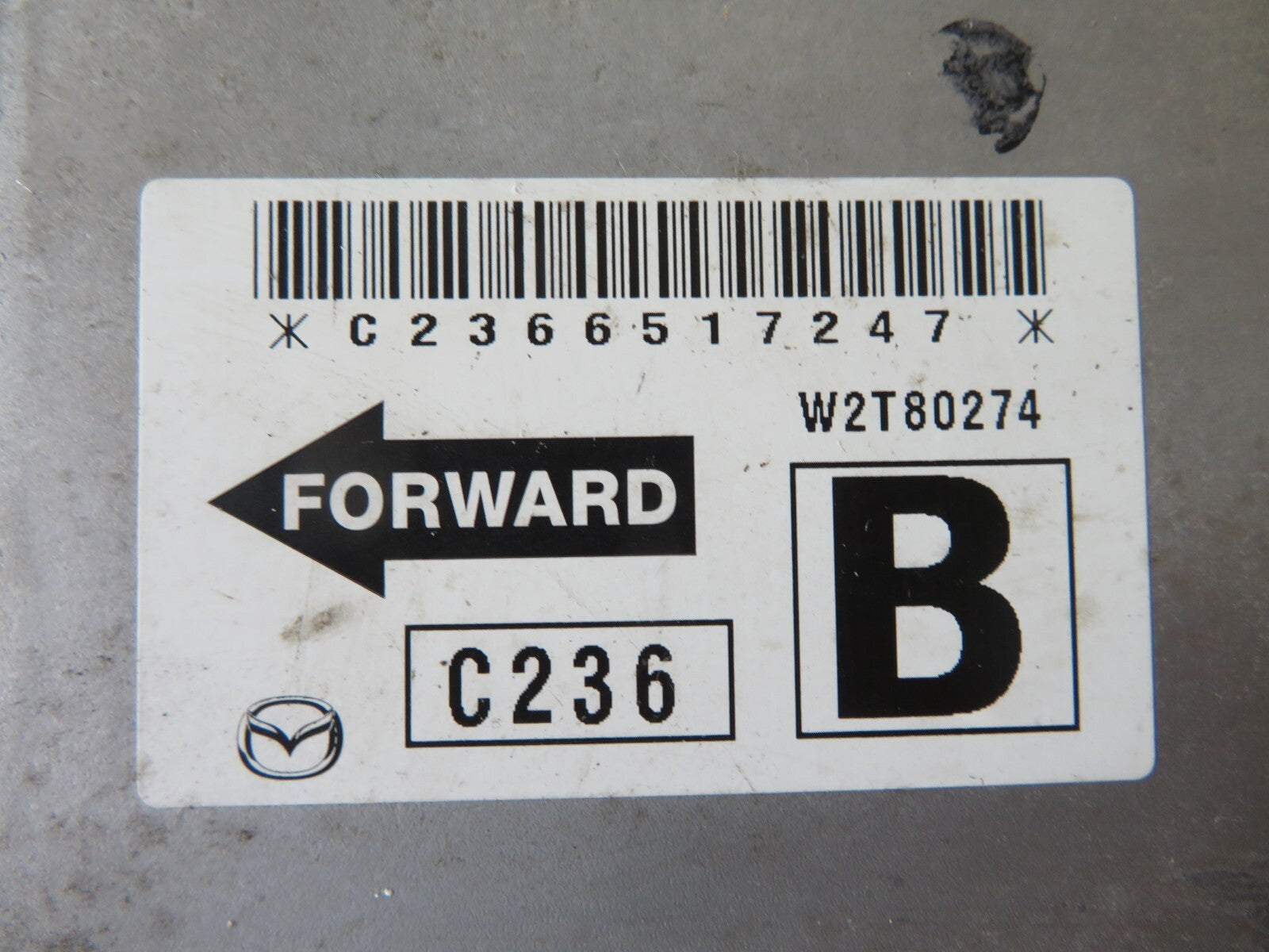 MAZDA 5 AIRBAG CONTROL MODULE C236 2005-2010 AMS1547