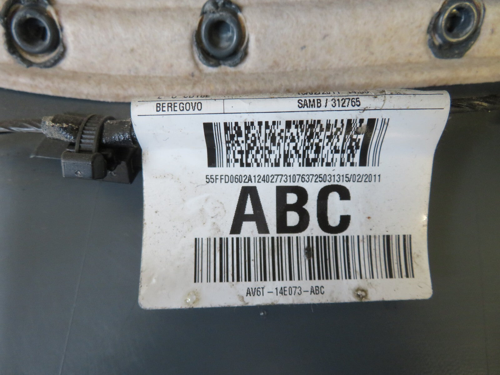 FORD GRAND C MAX OSF DRIVER INTERIOR FRONT DOOR CARD 2011-2015