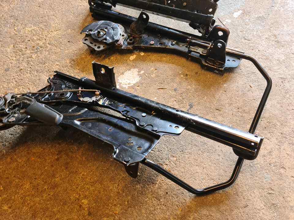 SUZUKI JIMNY SEAT RUNNERS PAIR DRIVER AND PASSENGER 2005-2015 SH55 