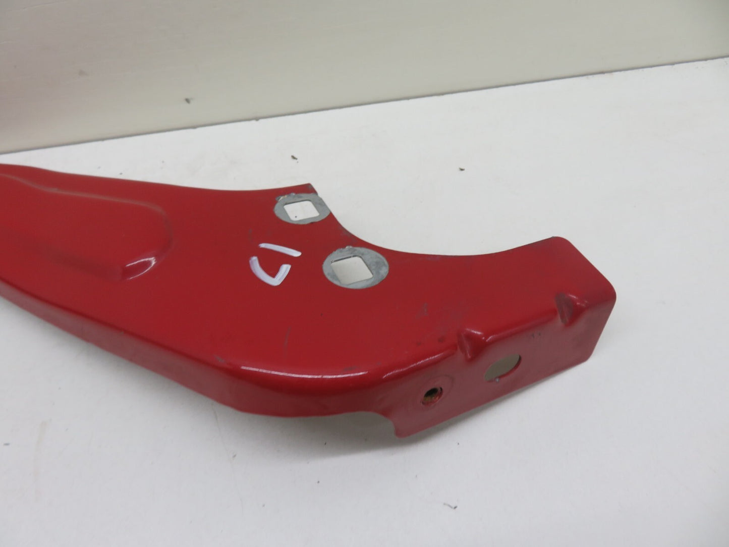 CITROEN BERLINGO MK2 OS DRIVER SIDE SLAM PANEL TRIM RED 2008-2014 1516-17